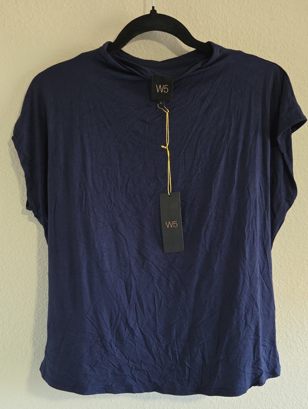 W5 Women's Navy Blue Short Sleeve Tee